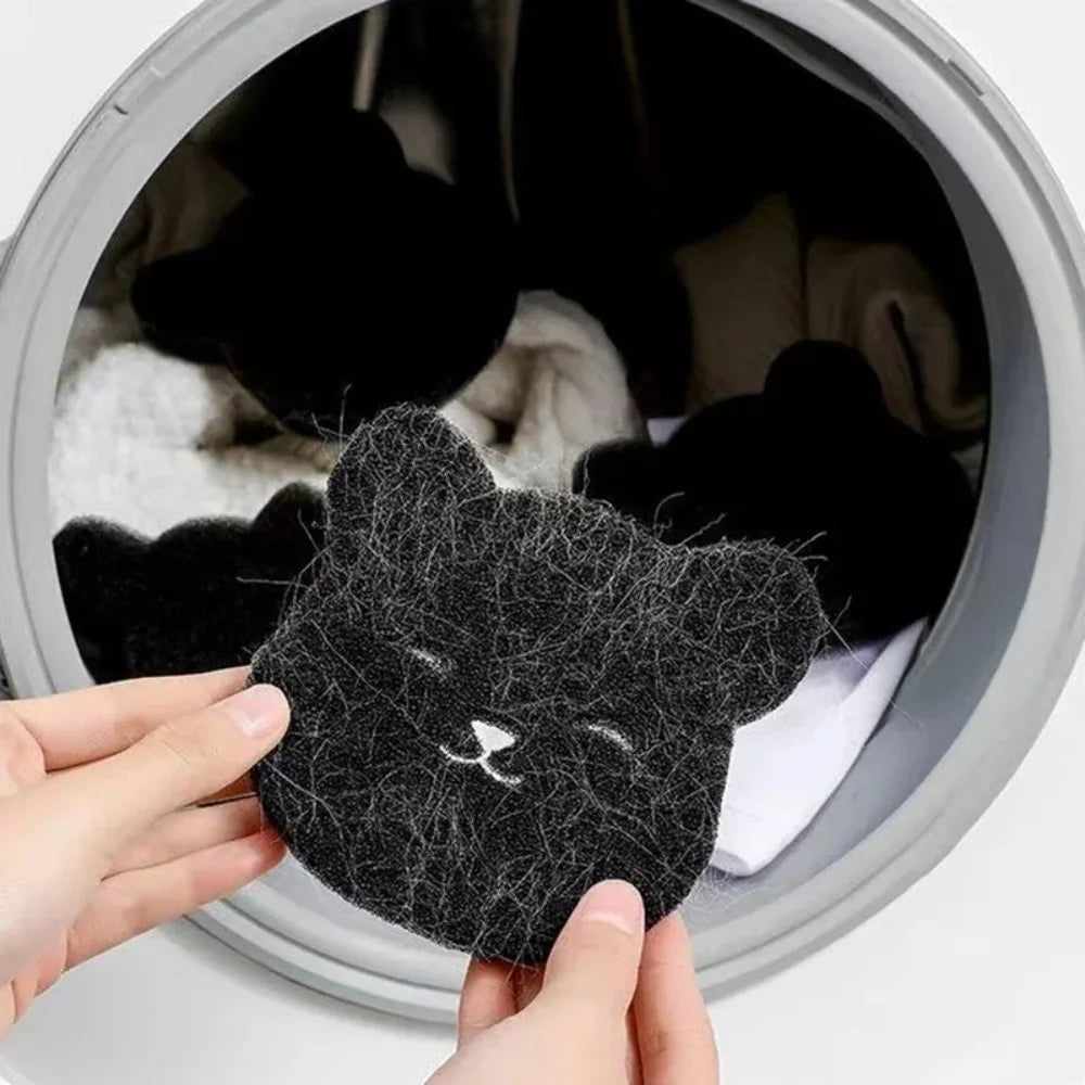 Laundry pet hair sponges